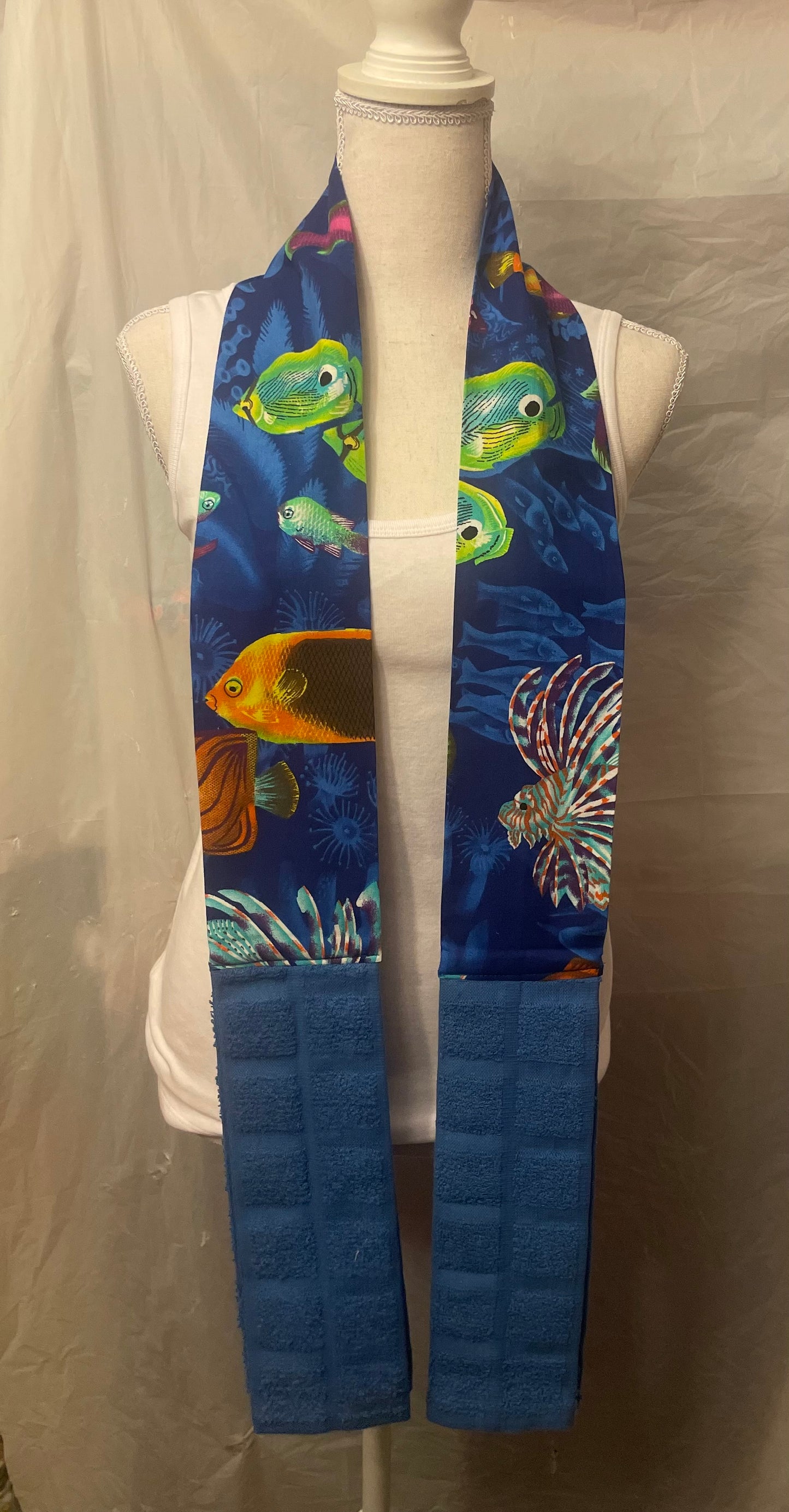 Kitchen Towel Boa Scarf