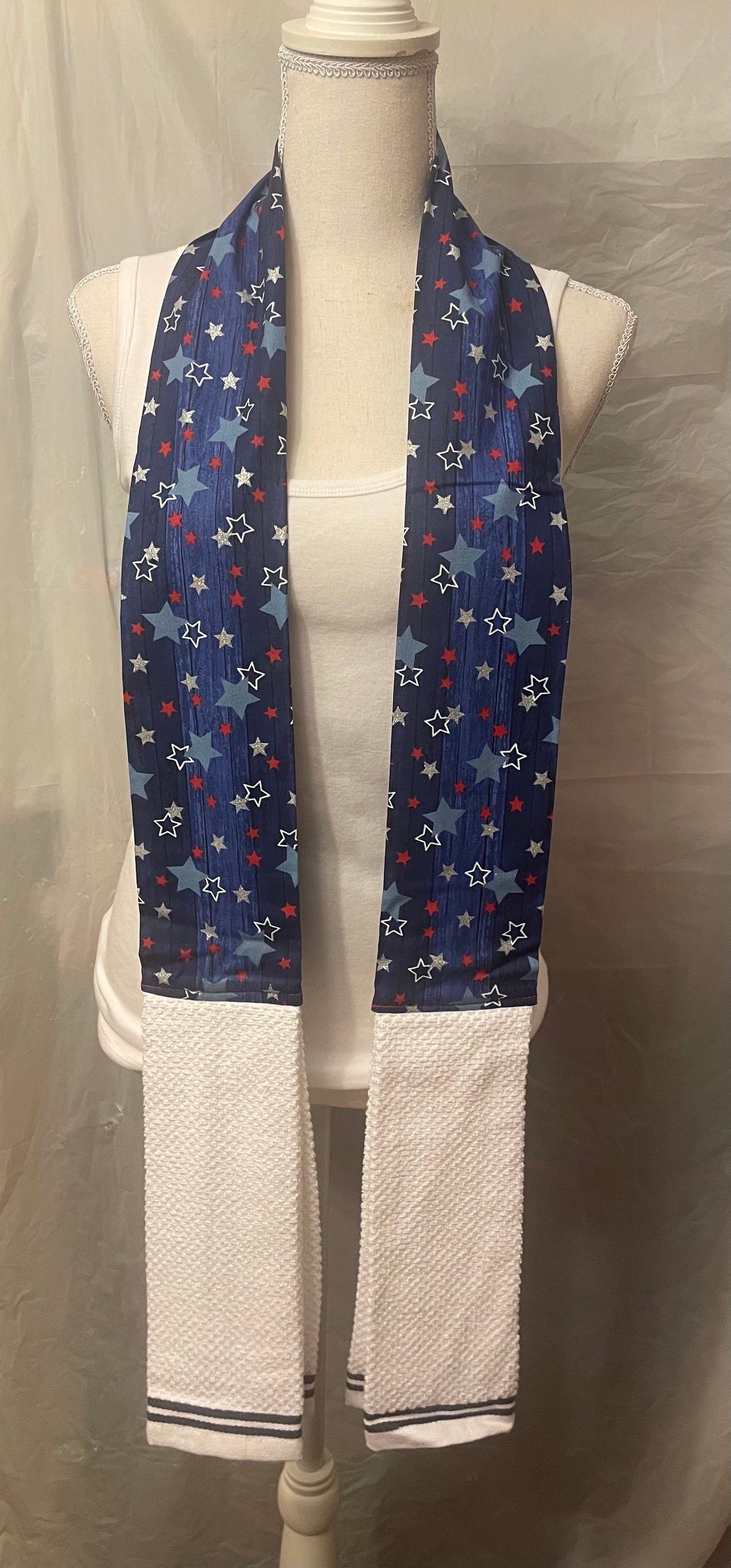 Kitchen Towel Boa Scarf