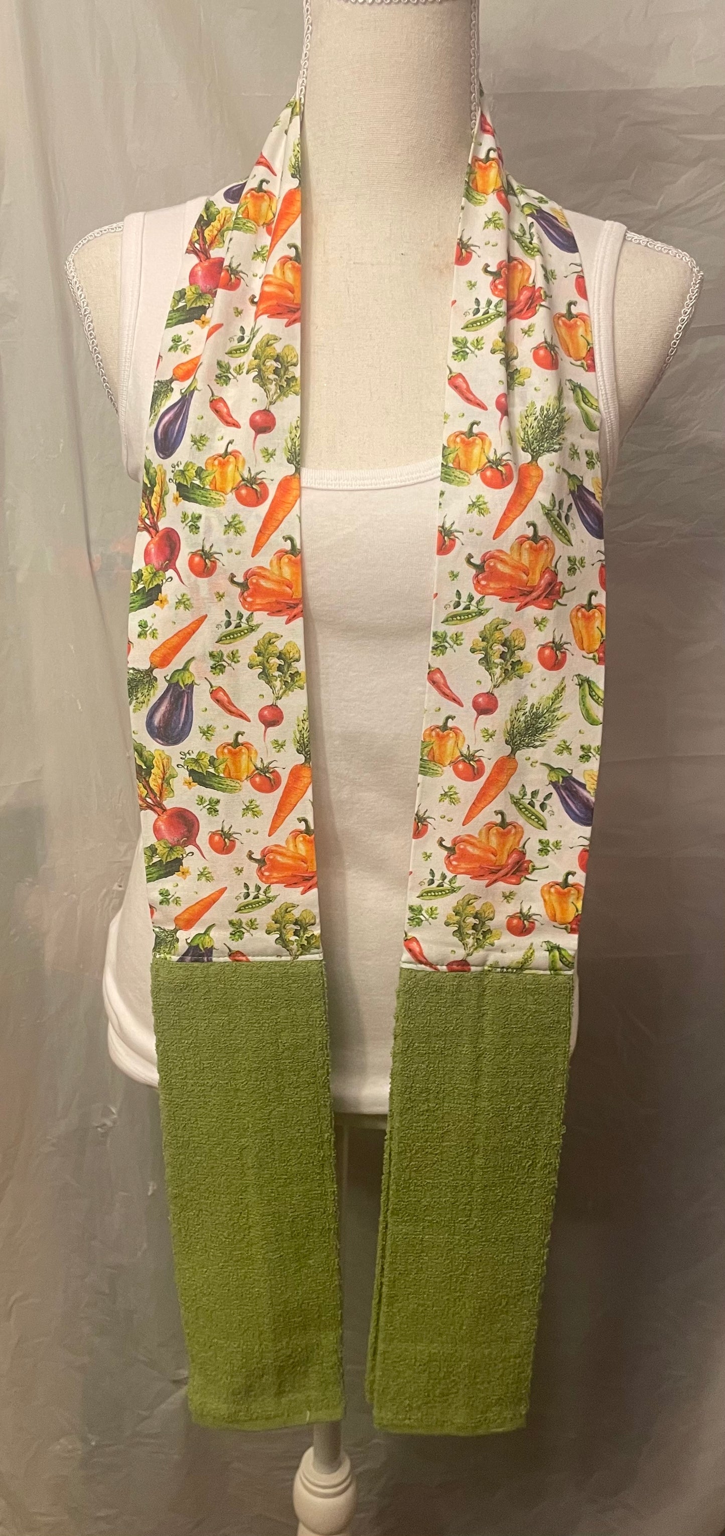 Kitchen Towel Boa Scarf