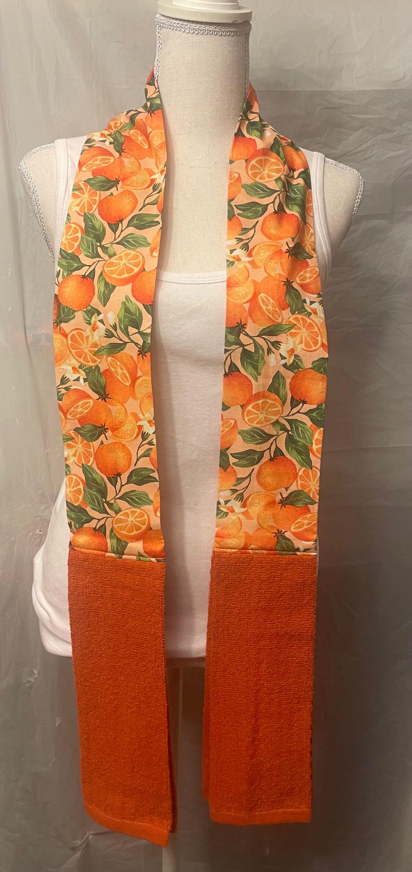 Kitchen Towel Boa Scarf
