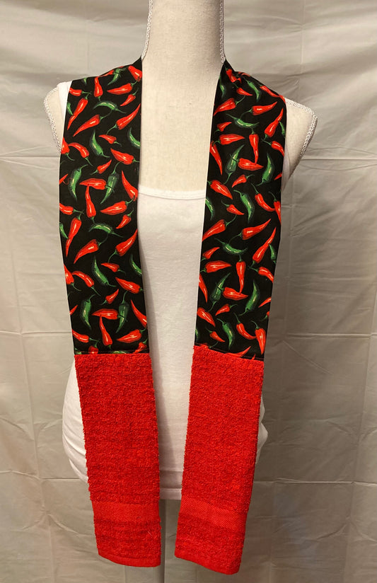 Kitchen Towel Boa Scarf