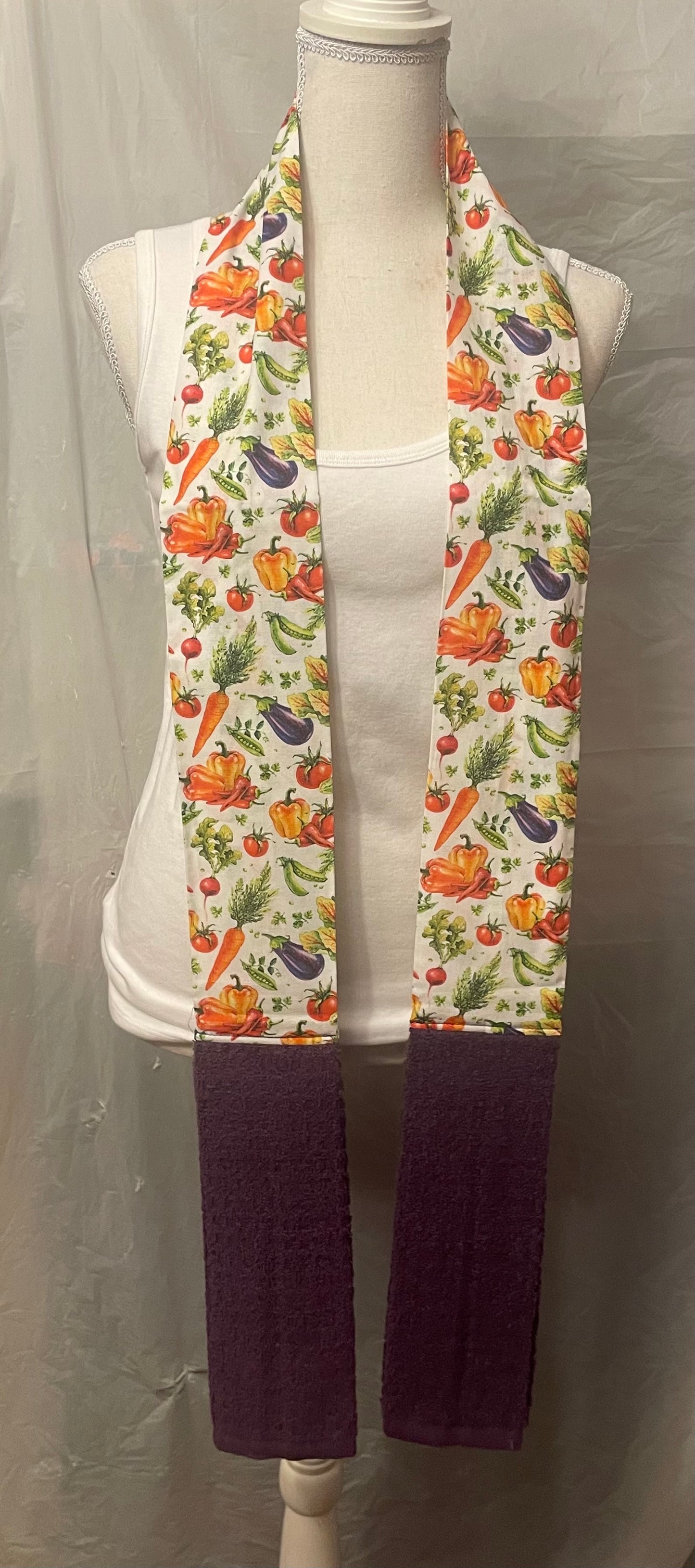 Kitchen Towel Boa Scarf