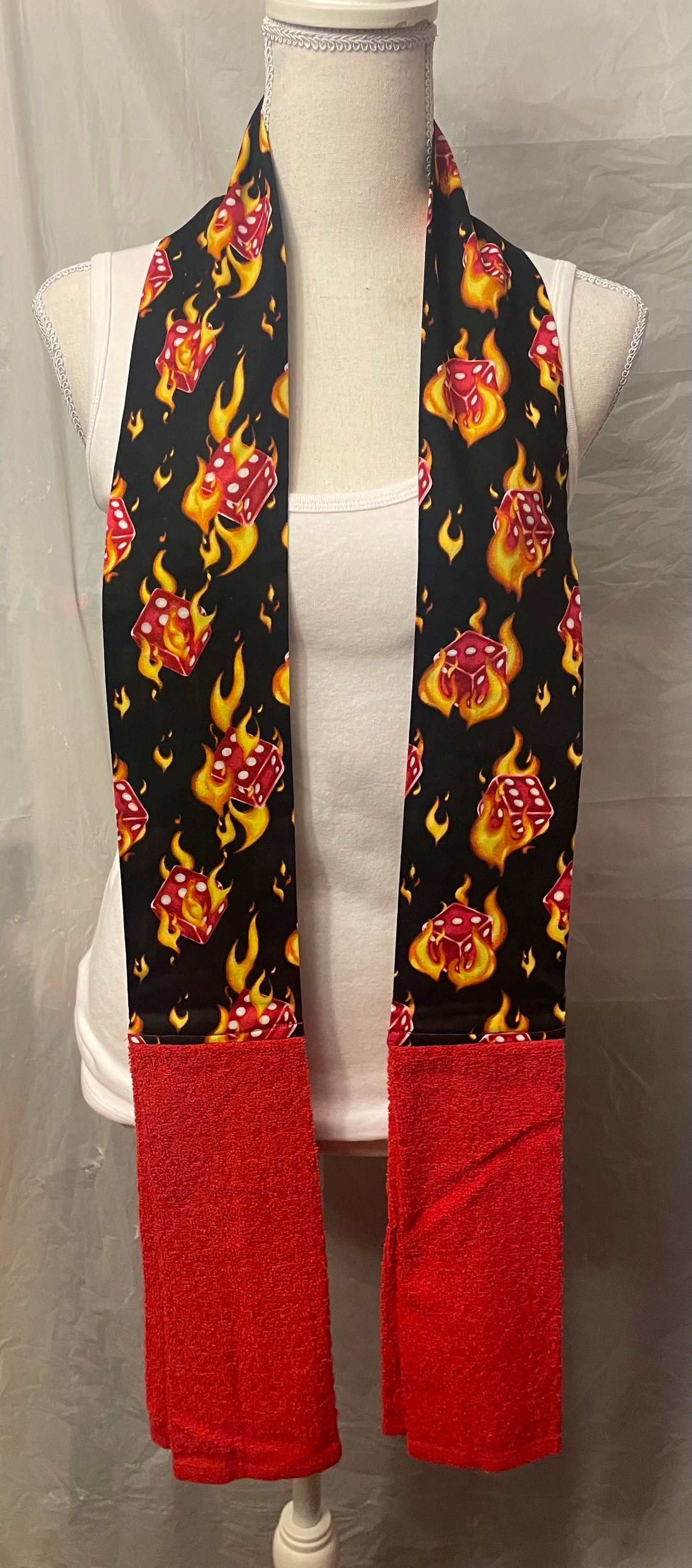 Kitchen Towel Boa Scarf