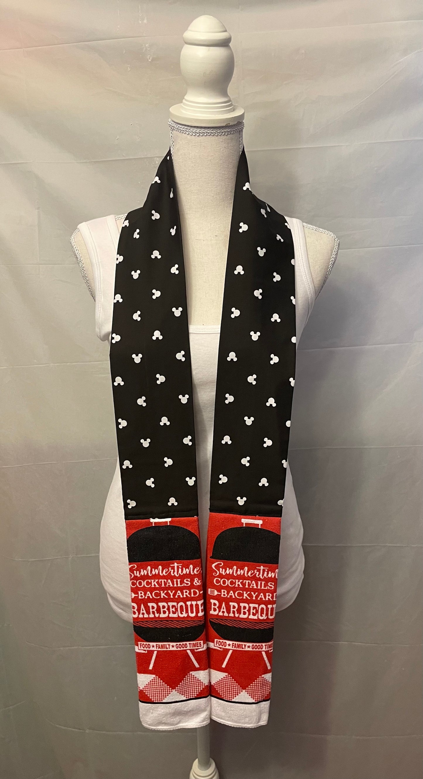 Kitchen Towel Boa Scarf