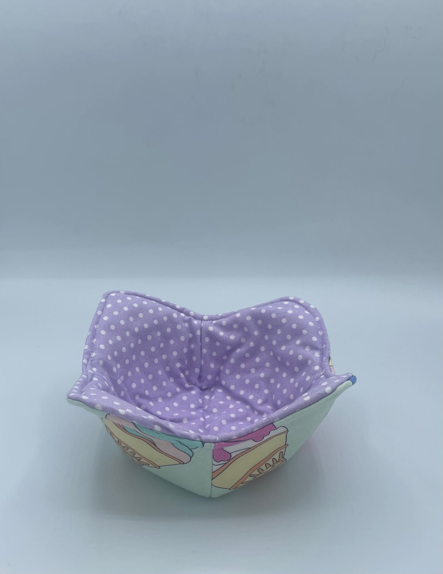 Insulated Cotton Ice Cream Pint & Dessert Bowl Cozy