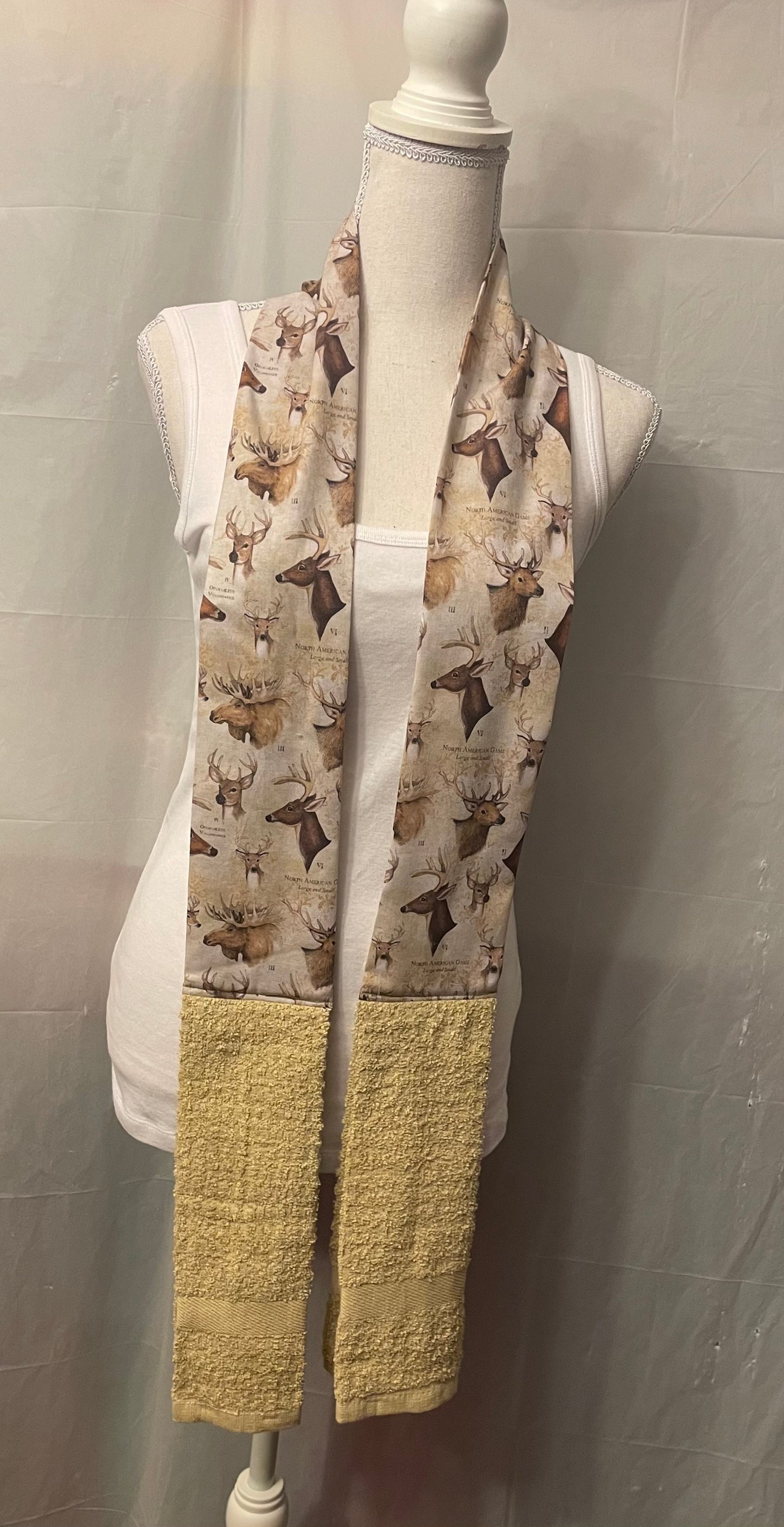 Kitchen Towel Boa Scarf