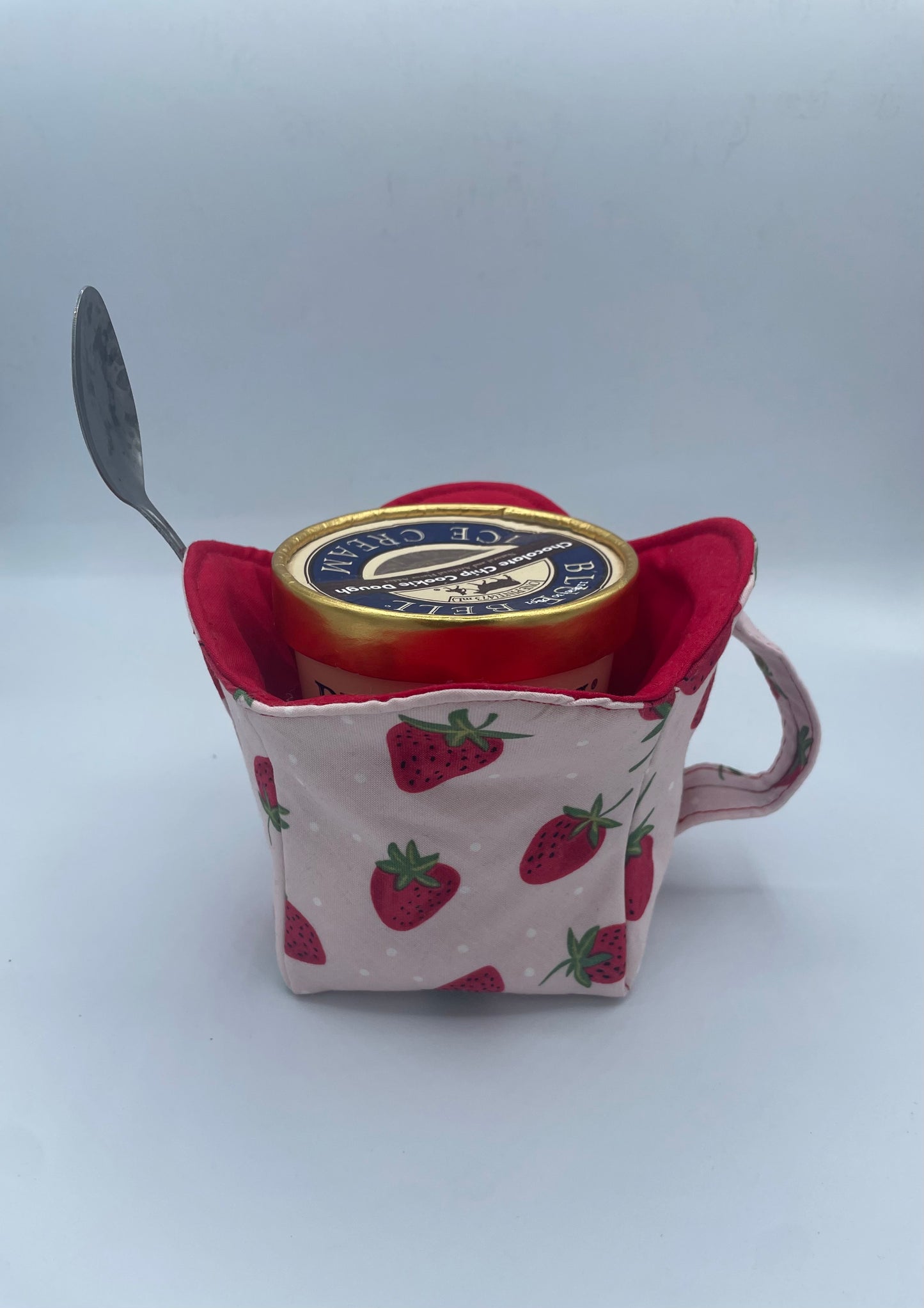 Insulated Cotton Ice Cream Pint & Dessert Bowl Cozy