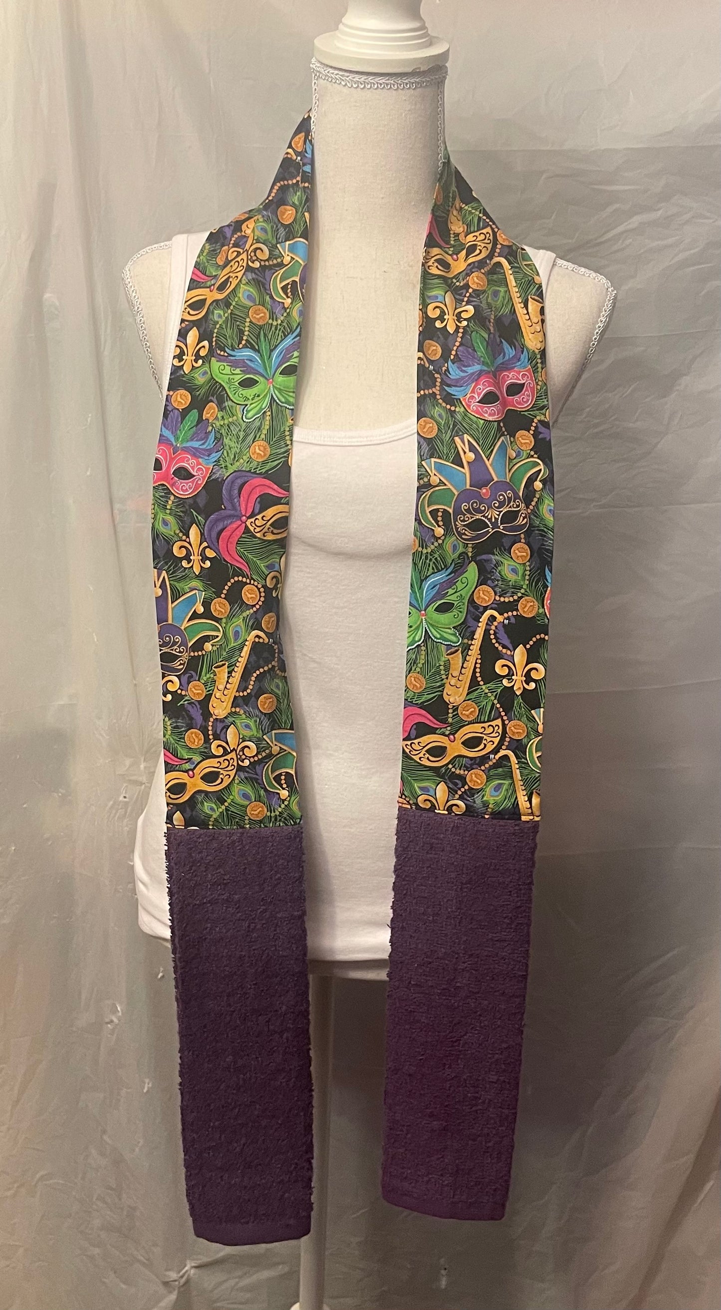 Kitchen Towel Boa Scarf