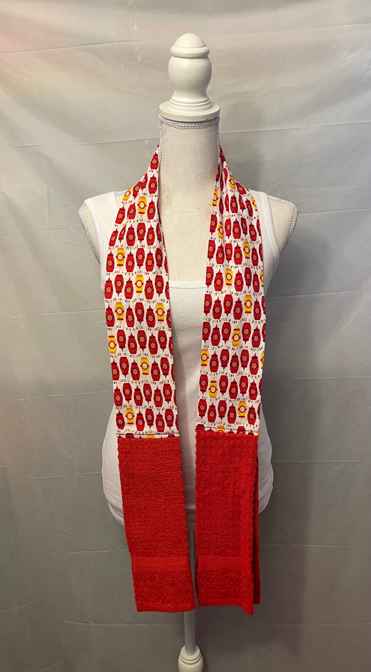 Kitchen Towel Boa Scarf