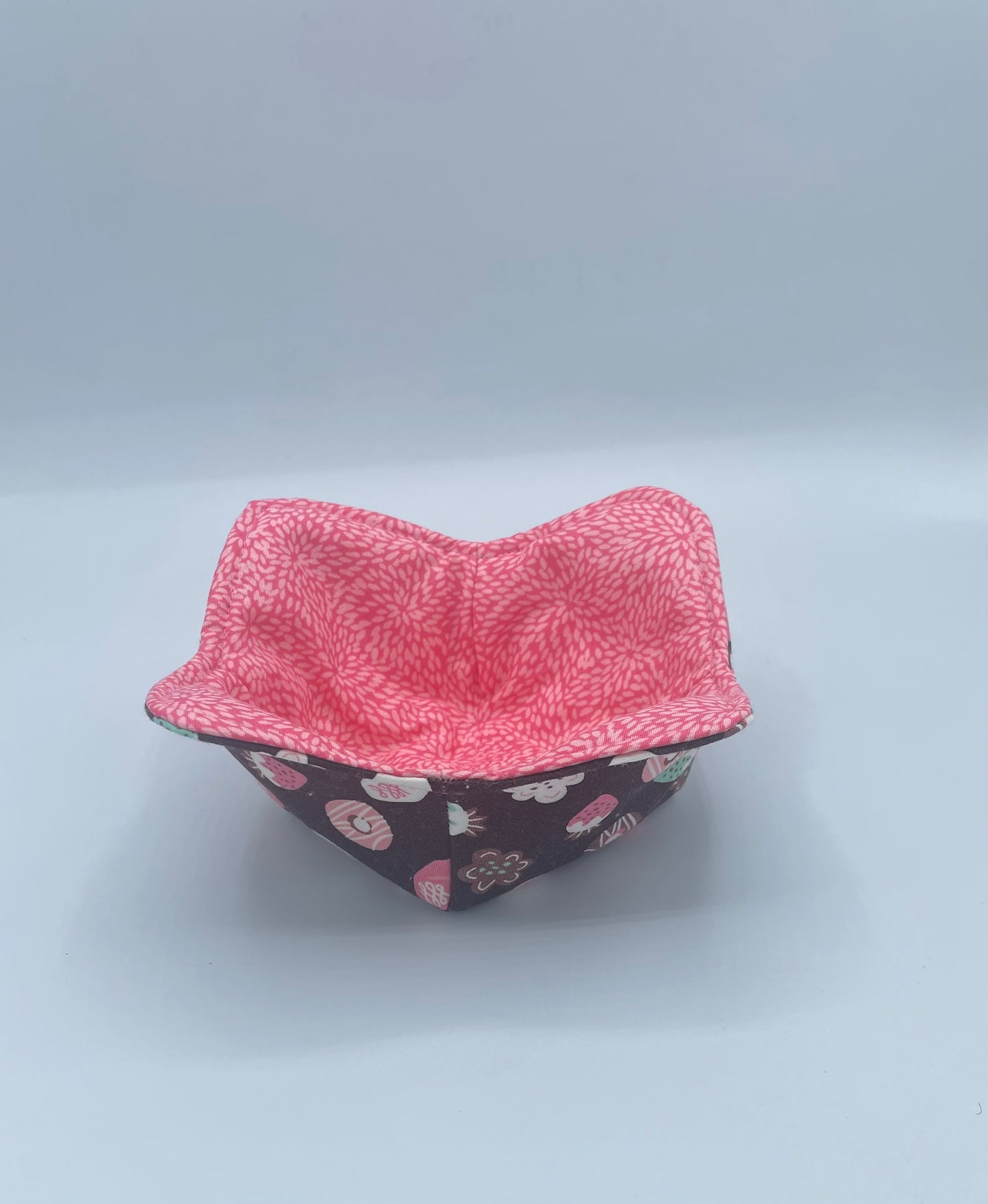 Insulated Cotton Ice Cream Pint & Dessert Bowl Cozy