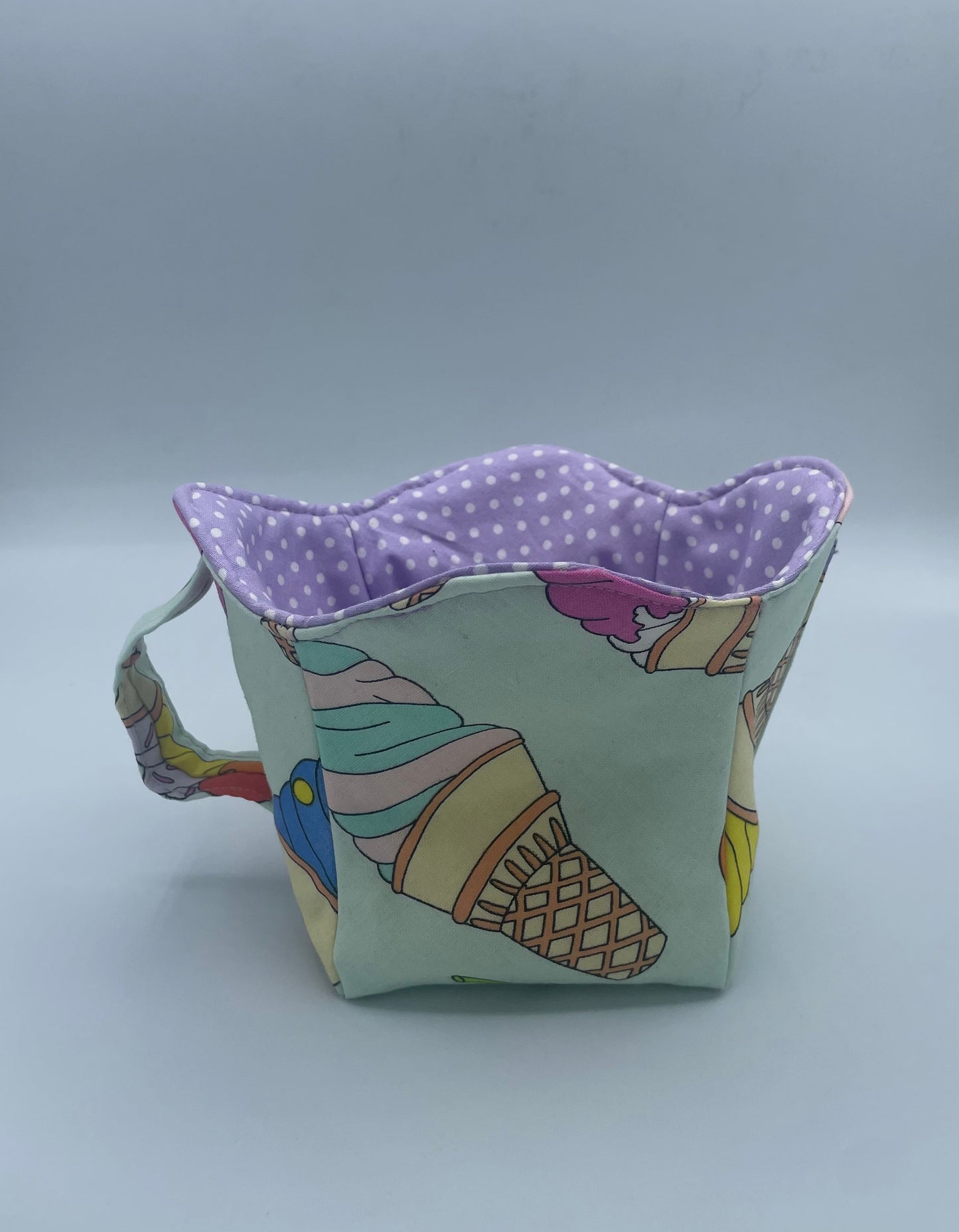 Insulated Cotton Ice Cream Pint & Dessert Bowl Cozy