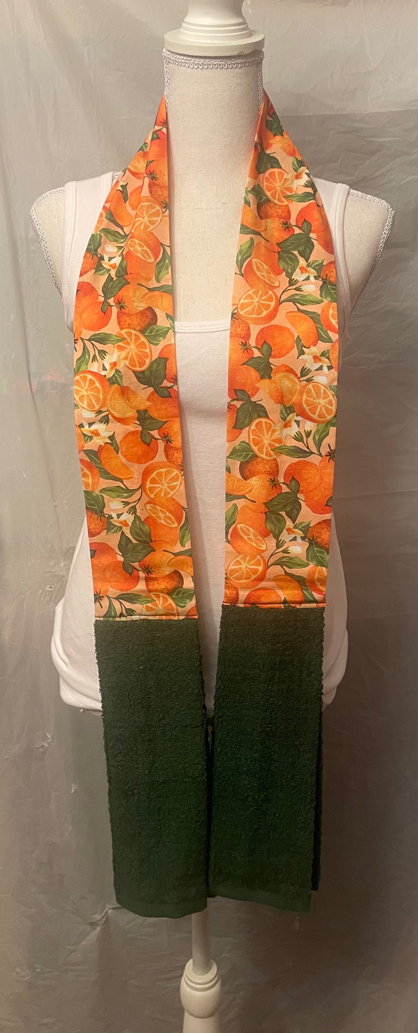 Kitchen Towel Boa Scarf