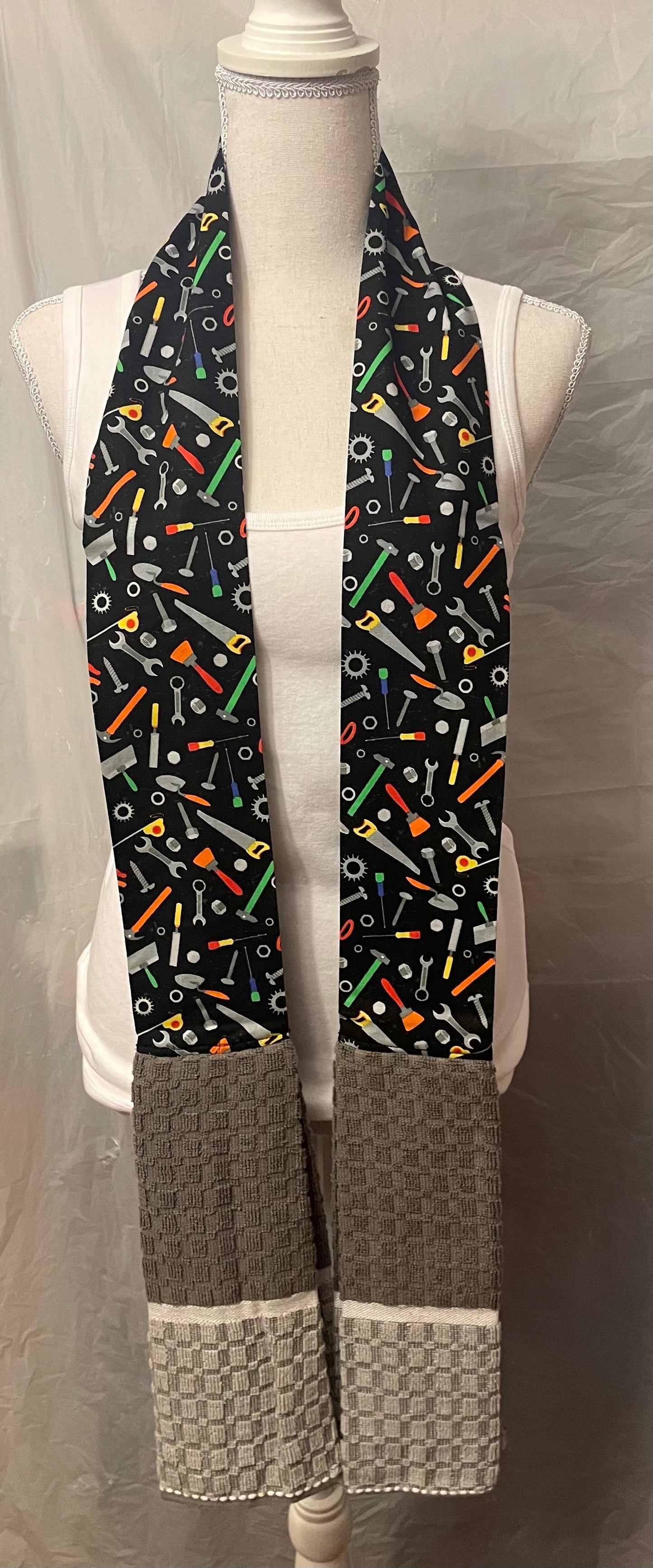 Kitchen Towel Boa Scarf