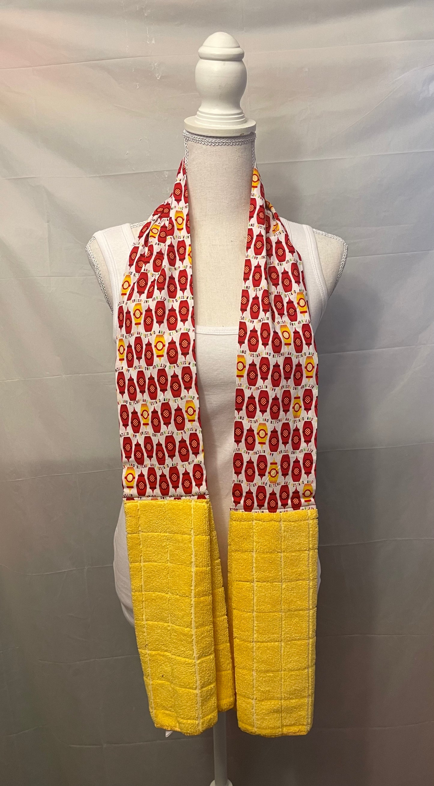 Kitchen Towel Boa Scarf