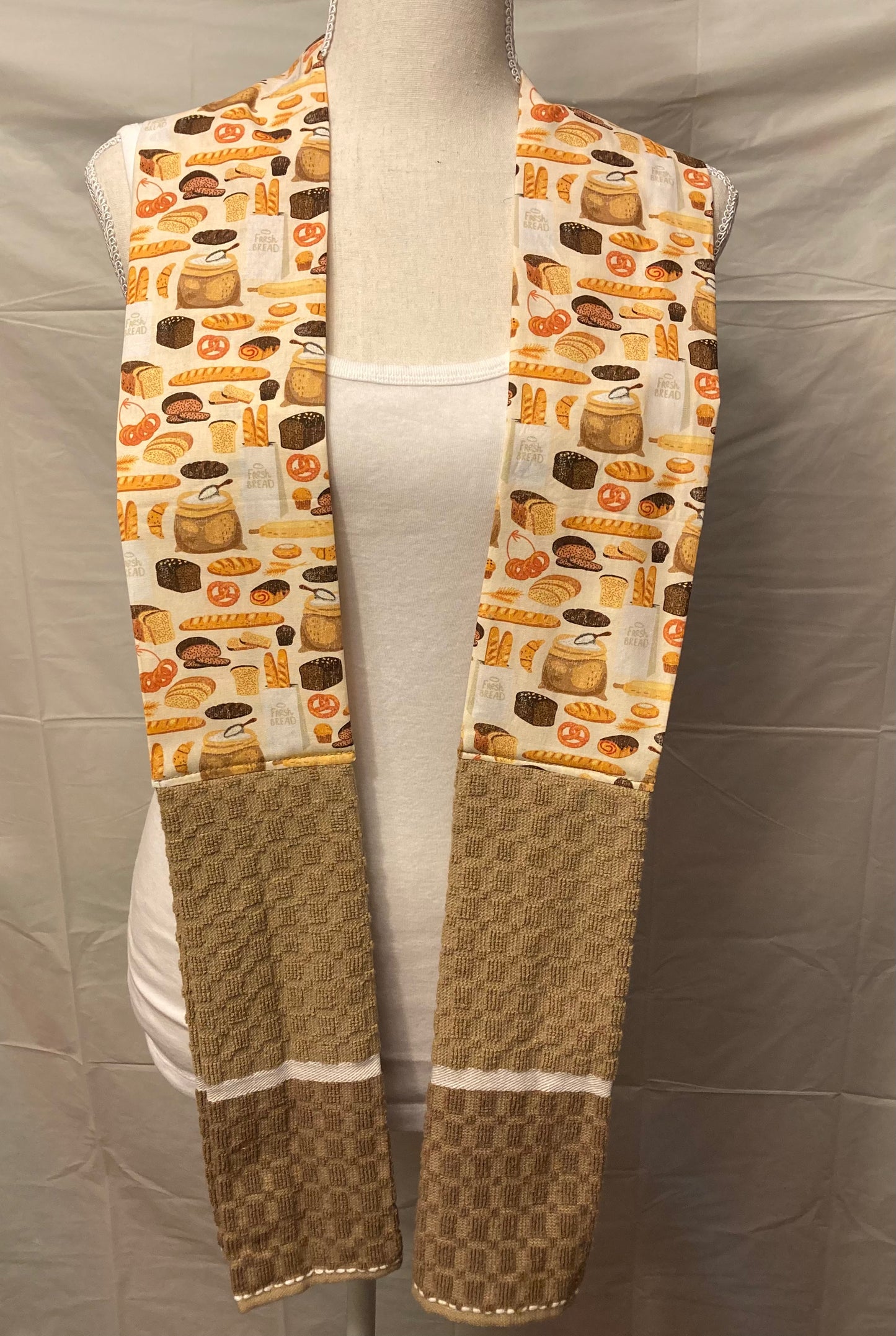 Kitchen Towel Boa Scarf