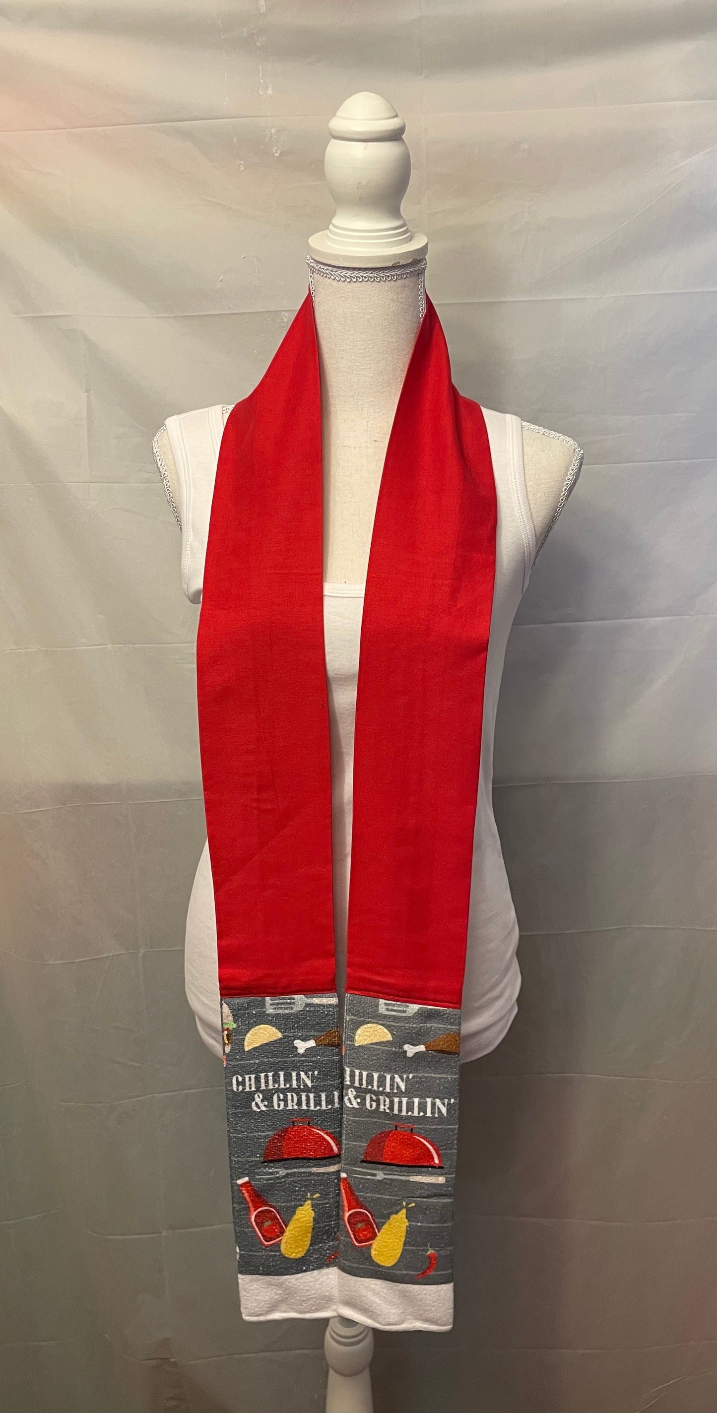 Kitchen Towel Boa Scarf