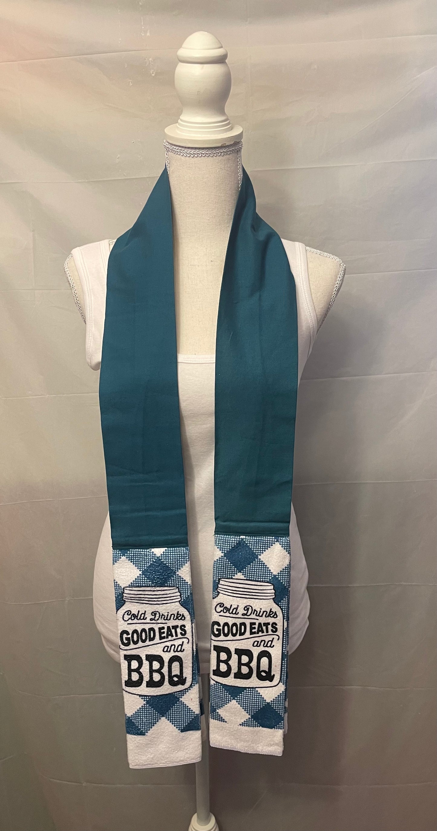 Kitchen Towel Boa Scarf