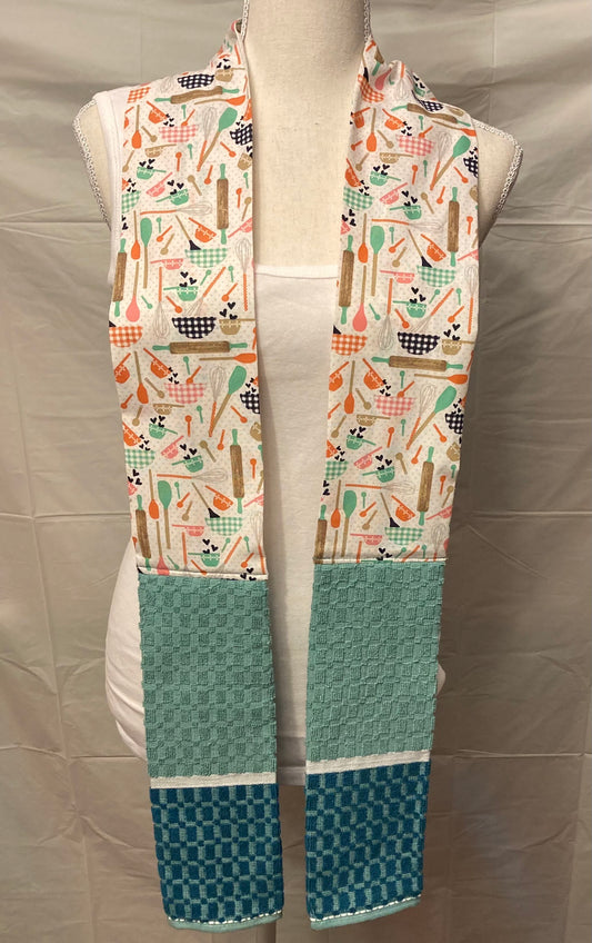 Kitchen Towel Boa Scarf