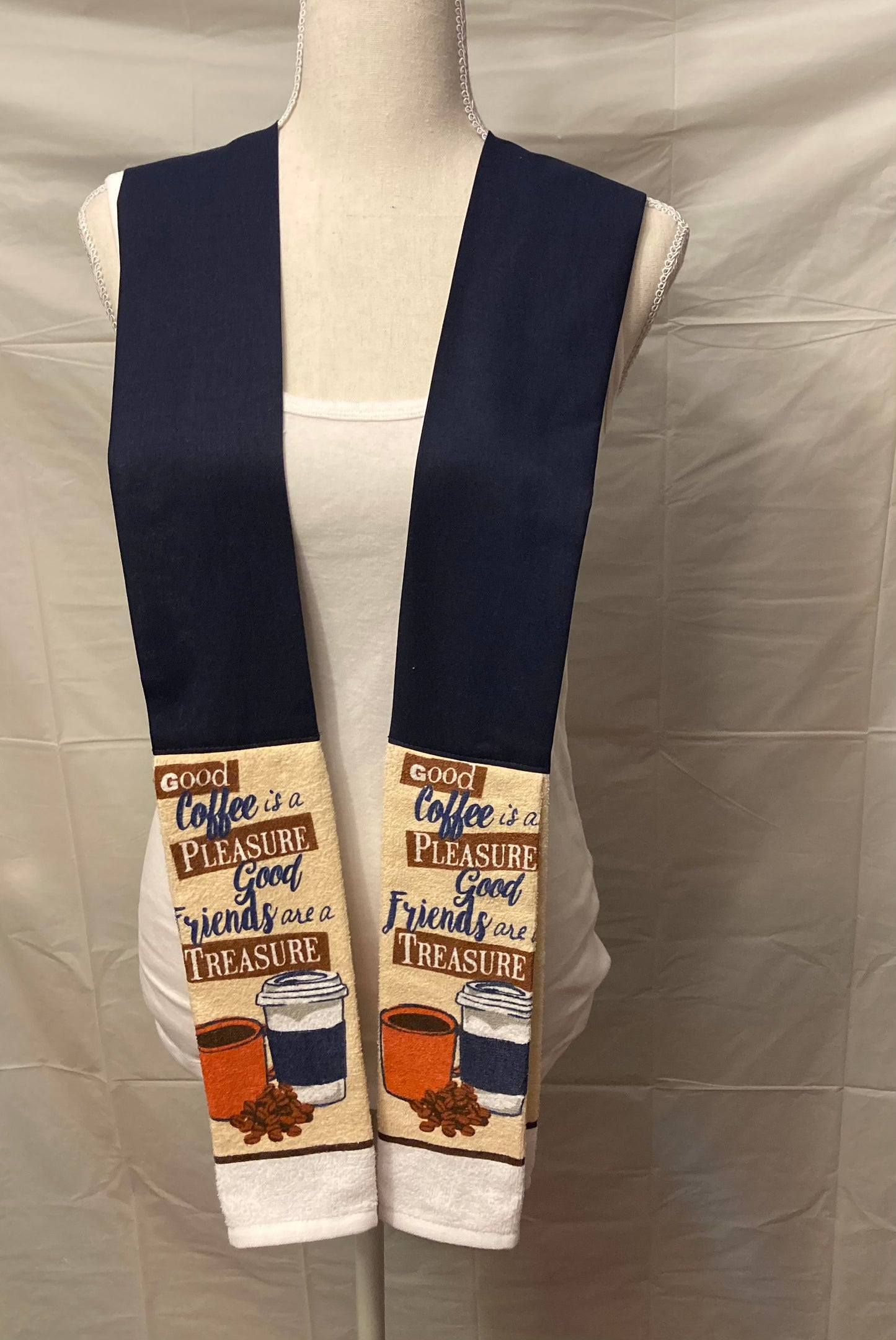 Kitchen Towel Boa Scarf