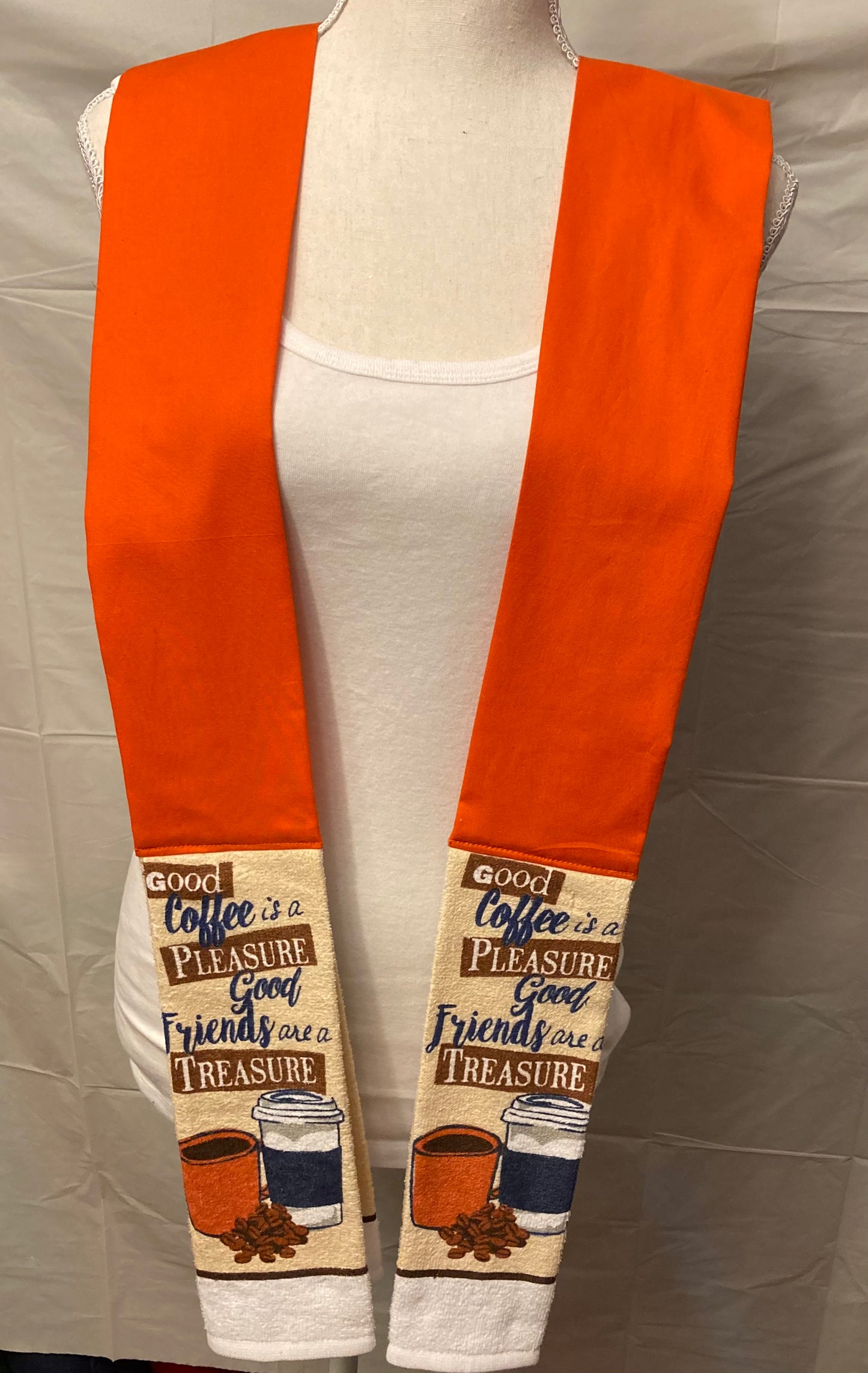 Kitchen Towel Boa Scarf