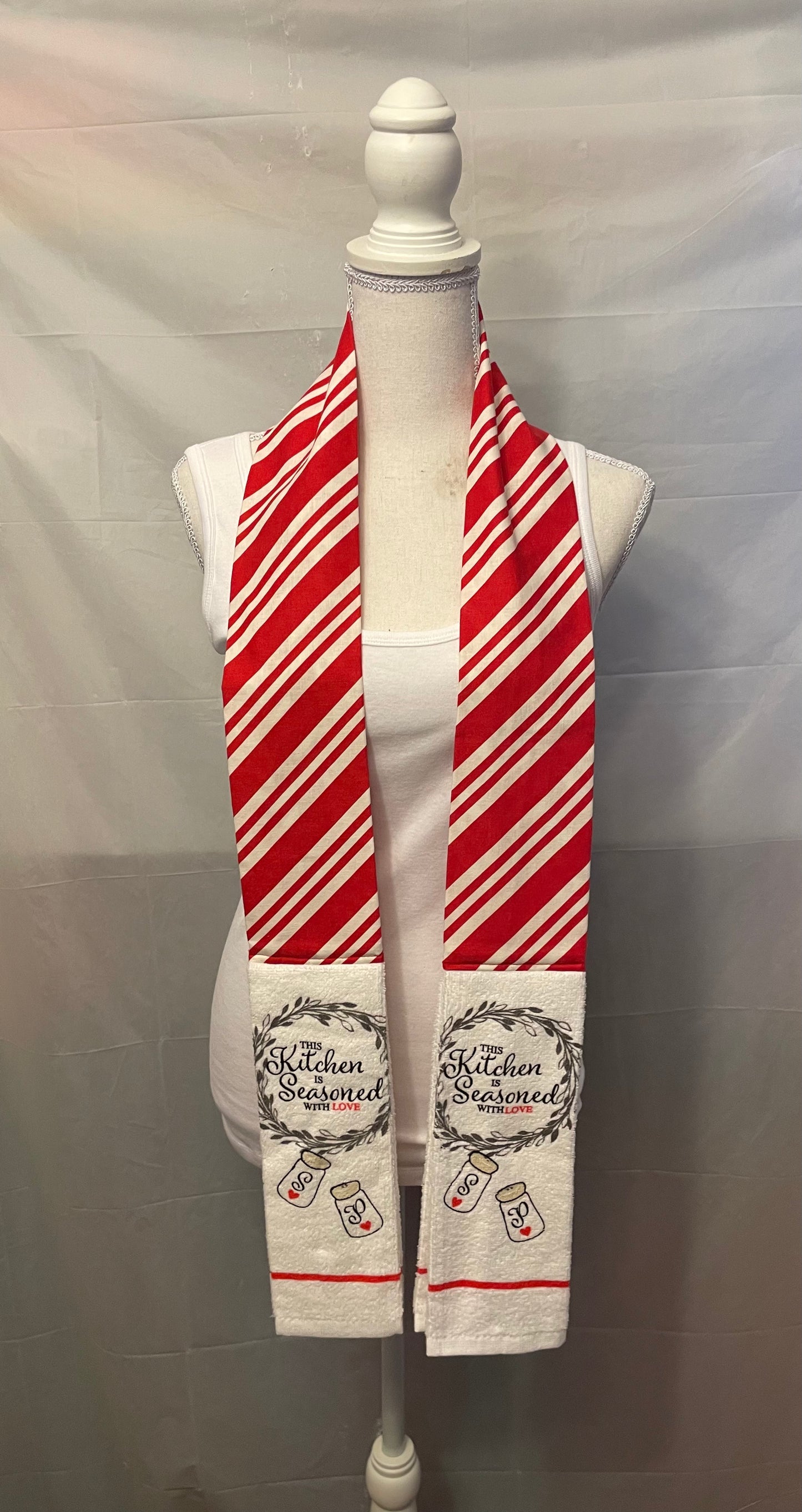 Kitchen Towel Boa Scarf